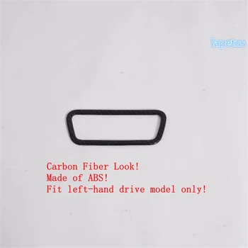 Lapetus Cap de Lumini Comutatorul Lămpii de Butonul de Decorare Acoperire Cadru Trim Fit Pentru Kia Forte / Cerato / K3 2019 2020 Fibra de Carbon ABS