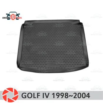 Portbagaj covoraș pentru Volkswagen Golf 4 1998~2004 portbagaj podea covoare non alunecare poliuretan murdărie protectie interior portbagaj auto styling