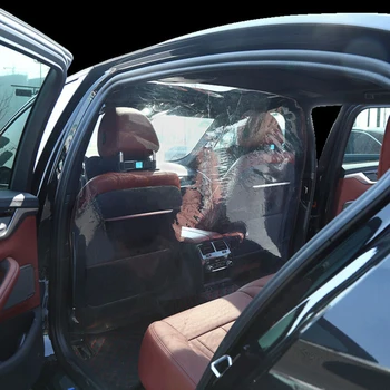 Mașină Taxi Izolare Film Full Surround Capac De Protecție Separate Față Și Spate Rânduri Proteja Conducătorul Auto Și Clienți Accesorii Auto