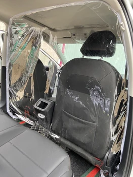 Mașină Taxi Izolare Film Full Surround Capac De Protecție Separate Față Și Spate Rânduri Proteja Conducătorul Auto Și Clienți Accesorii Auto