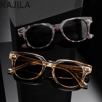 Rotund ochelari de Soare Barbati Polarizati UV4000 de Înaltă Calitate de Brand de Lux de Designer Oval Ochelari de Soare Pentru Femei Nuante Vintage Gafas De Sol