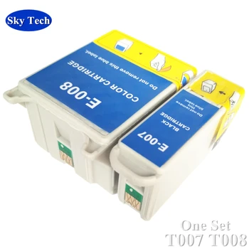 Calitate Compatibil Cartuș de Cerneală Pentru Epson T007 T008 , Pentru Epson Stylus Photo 780/785EPX/790/825/870/875DC/875DCS/890/895/915