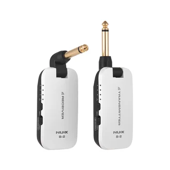 NUX B-2 Chitară Electrică fără Fir Transmițător Receptor Sistem Portabil Mini Audio Fără Cablu 2.4 G Wireless Sistem de Chitară pentru Bass