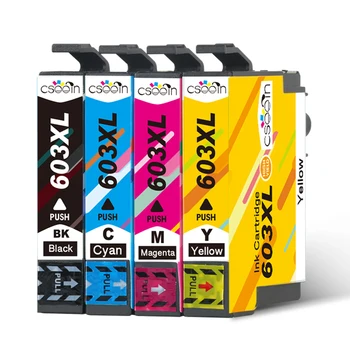 QSYRAINBOW 8x 603XL Cartuș de Cerneală pentru Epson XP-XP 2100-2105 XP-XP 3100-3105 XP-4100 XP-4105 WF-2810 WF-2830 WF-2850
