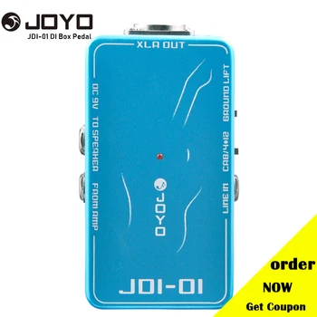 JOYO JDI-01 DI Box Pasiv Directe Cutie Amp Efect de Simulare Chitara Pedala de Chitara Electrica Accesorii