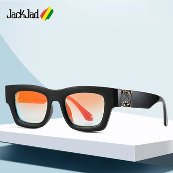 JackJad 2020 Moda Vintage Cool Pătrat Stil Gradient De Ochelari De Soare Pentru Barbati Brand Clasic Design Ochelari De Soare Oculos De Sol Z1244