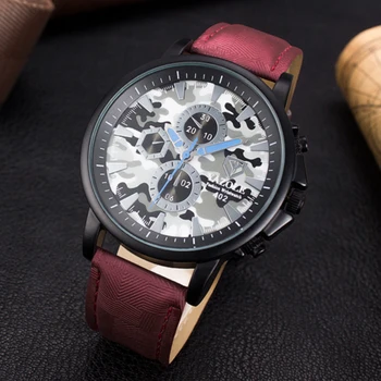 YAZOLE Bărbați Ceasuri de Moda Luminos Top Brand de Lux pentru Bărbați Ceas de Ceas Camuflaj Dial Kol Saati Erkek Kol Saati Reloj Hombre