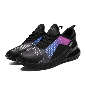 2020 Pereche De Adidași Bărbați Toamnă Aer Unic Men Sport Respirabil Dantela Sus Unisex Încălțăminte Mozaic De Pantofi Femei