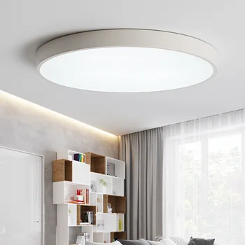 De Vânzare la cald Ultra-Subțire 5cm LED Lumini de Plafon Circulare Lămpi de Control de la Distanță de Fixare pentru Balcon/ Camera De zi/ Bucatarie