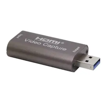 HDMI, USB 3.0 Audio Card de Captura Video de Înregistrare de Joc Box & Live Streaming