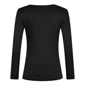 2020 Primăvară de Iarnă Bluza cu Maneca Lunga Uzura de Muncă pentru Femei Bluza cu Nasturi de Camasa Casual Topuri Tricot O de Gât 2020 Moda 5xl
