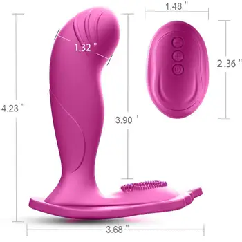 Vibrator Portabil Clitoris, Punctul G Stimulator De Control De La Distanță Vibrații Vibratoare 10 Moduri De Jucarii Sexuale Pentru Femei Produse Pentru Adulți Masaj