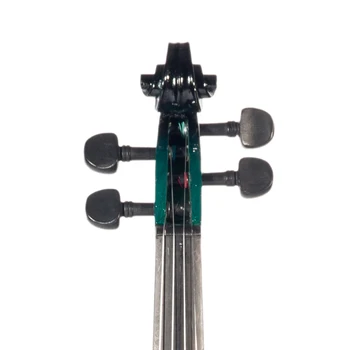 4/4 Vioara Vioara Vioara Bass Kit De Colofoniu Brazilian Arc Cazul Vioara Instrument Cu Coarde Albastru& Negru Treptată De Culoare