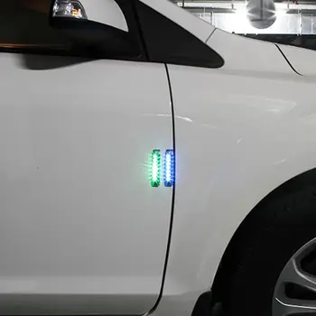 Anti-Coliziune Auto-styling Auto Atmosfera Masina de Lumină Ușă, Lumini Solare cu LED Intermitent LED Lampă de Avertizare Lampă de Control de Mișcare