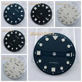 1BUC 31mm steril albastru negru alb cadran de ceas se Potrivesc ETA2836/2824 Mingzhu DG 2813/3804 Miyota 8215 821A 8205 mișcarea automată