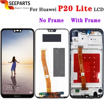 Huawei P20 Lite Display LCD +Touch Screen Digitizer înlocuirea Ansamblului Cu Cadru Pentru HUAWEI P20 Lite ANE-LX3 Nova 3e