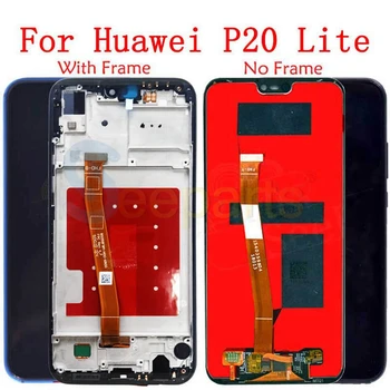 Huawei P20 Lite Display LCD +Touch Screen Digitizer înlocuirea Ansamblului Cu Cadru Pentru HUAWEI P20 Lite ANE-LX3 Nova 3e