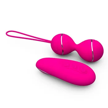 Silicon vibrator ouă wireless bile vaginale vibratoare exerciții cu Mingea la distanță sari oua vibratoare jucarii Sexuale pentru femei Vaginale Strans