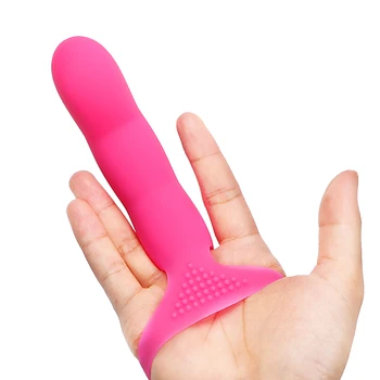 IKOKY 7 Viteza Deget, Vibrator din Silicon Stimulator Clitoris Curea Pe G-spot Masaj Adult Jucarii Sexuale pentru Femeile de sex Feminin Masturbari