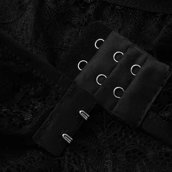 Lenjerie Sexy Sutien Set Nou de Lenjerie de Dantelă Set Sutien fără Fir Cu Jartiera Centura G-string Lenjerie intima pentru Femei sexy sutien