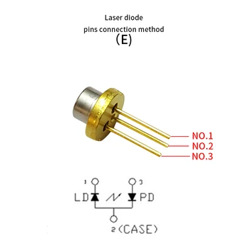 Laser semiconductor lumină invizibilă 18/diametrul de 5,6 mm 850nm 5mw infraroșu cu laser dioda IR laser lansarea accesorii redus de energie