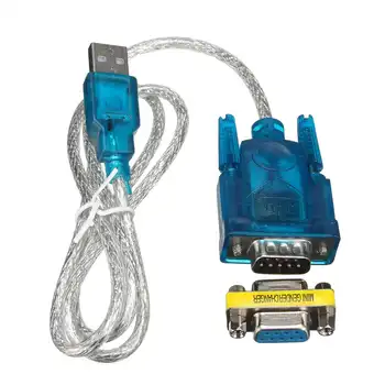 USB la un Port Serial RS232 9 Pini DB9 Cablu Serial COM Port Adaptor Convertor de sex Feminin Cu Adaptor suport pentru Windows 8 Nu CD