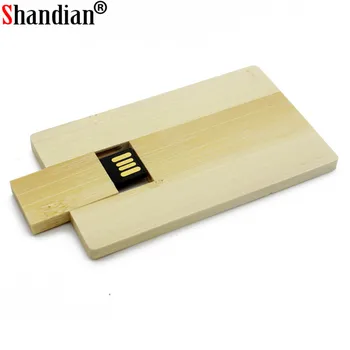 SHANDIAN Gratuit Logo-ul din Lemn de Carduri USB 2.0 Flash Drive 4GB 8GB 16GB 32GB 64GB stocare Pen-Drive Fotografie Memory Stick Cadouri de Nunta