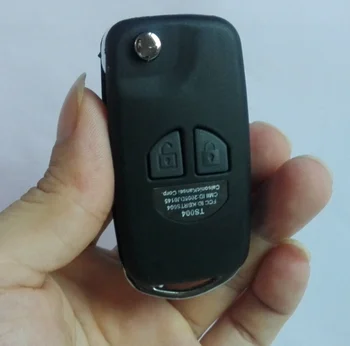 Cu LOGO-ul Butonul 2 Modificat de Pliere Masina Martor-Cheie de la Distanță Caz Acoperire Pentru Suzuki SX4, Grand Vitara Înlocuire Cheie Flip Shell
