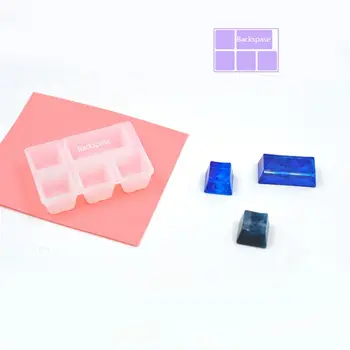 1 Set Manual DIY Tastatură Mecanică Capac Cheie Mucegai Silicon UV Crystal Epoxidice Matrite de Artizanat lucrate Manual fabricarea de Unelte de Flori Uscate