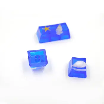 1 Set Manual DIY Tastatură Mecanică Capac Cheie Mucegai Silicon UV Crystal Epoxidice Matrite de Artizanat lucrate Manual fabricarea de Unelte de Flori Uscate
