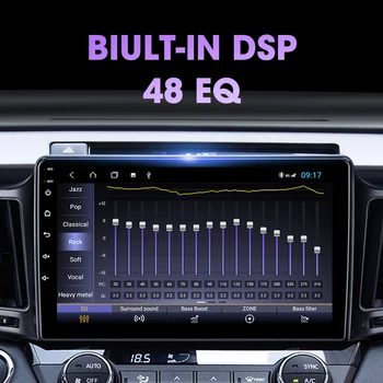 2 din Android 10.0 Radio Auto Multimedia Player Video de Navigare GPS Pentru Toyota RAV4 RAV 4 2012-2018 2din Stereo Ecran DSP+48EQ
