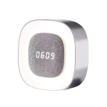 Xiaomi LED-uri de alarmă noptiera lumina de Noapte ceas digital, snooze ceas cu ceas wake-up lampă electronică mari de timp, de afișare a temperaturii