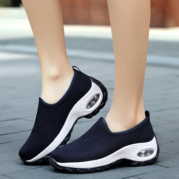 Damyuan Femei Vulcaniza Pantofi Crescut Adidasi pentru Femei de Moda Casual, Respirabil Pantofi în aer liber tv cu Nealunecoase Șosete Pantofi 42