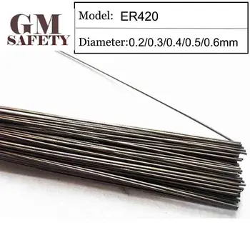 GM Sârmă de Sudură Materiale de ER420 0.2/0.3/0.4/0.5/0.6 mm Mucegai de Sudare cu Laser de Umplere 200pcs /1 Tub GMER420