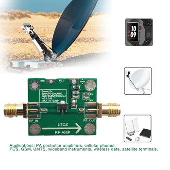 30-4000MHz RF Amplificator de Putere de Bord Amplificator RF de Înaltă Frecvență HF 20dB Low-Amplificatoare de Zgomot Digital de Putere Amplificador
