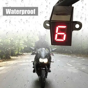 12V Universal Motocicleta Digital cu LED Indicator de Viteze Schimbare Senzor de Afișare motocicleta accesorii 2020