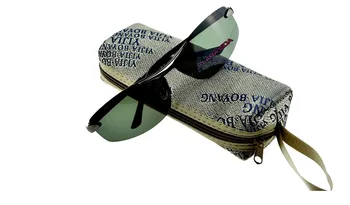 =VIDA CLARA BRAND=de Lux Ne-a Soldat Model de permis Tac Îmbunătățită Polarizate Polaroid Uv 400 ochelari de Soare Barbati Cu Spumă N Sac Box