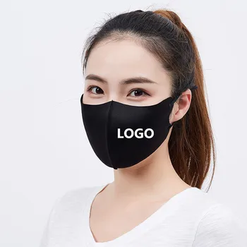 Reglabil Logo-Ul Personalizat Masca De Fata Lavabil Anti Praf Fata De Bumbac Gura Masca Respirabil Mască De Protecție, Reutilizabile Ureche Bucle