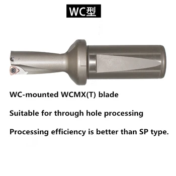 Foraj SP C25 4D 21 mm 22 mm 23 mm 24 mm 25 mm Burghiu U Indexabile Introduce Exerciții de mică adâncime Gaură CNC Strung Metal Foraj Instrument de Tăiere