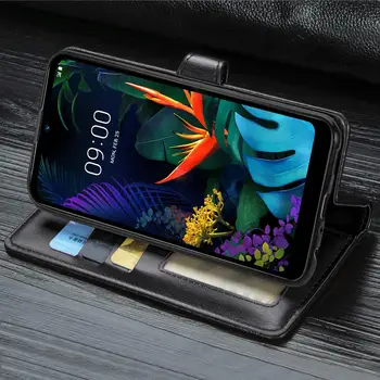 Pentru LG K50 K40 K40 S K30 2019 K2 2019 Cover Portofel din Piele PU de Telefon Geanta Caz Simplu Deținătorii de Carduri Shell Transport Gratuit