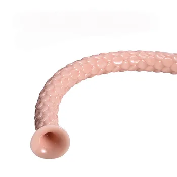 Super Lung de 50 cm *3.5 cm scară de Pește Model Penis Flexibil penis artificial Analsex jucarii sexuale pentru femei Butt Plug Anus Masaj Erotic Shop