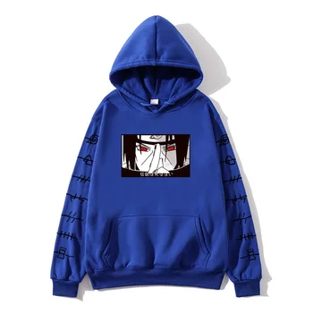 2020 Moda Naruto Hanorace Streetwear Itachi Pulover Tricoul Moda Barbati Toamna/Iarna Hip-Hop Hoodie Pulover XS-4XL