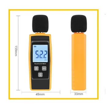 Digital Sound Level Meter DB Metri Zgomot Tester în Decibeli Ecran LCD