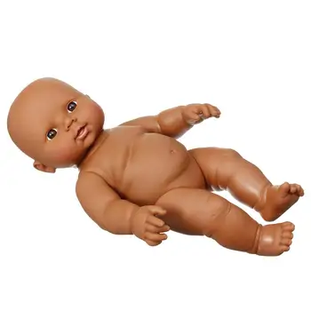 30cm Nou-născut Renăscut Baby Doll Simulare Vinil Moale Copii Fidele Păpuși Pretinde Juca Jucării pot rotit sta și se află Cadou