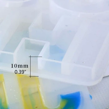 1 Set Cristal Rășină Epoxidică Mucegai Scrisoare Alfabet Număr de Pandantive de Turnare Mucegai Silicon Meserii DIY Bijuterii Instrumente
