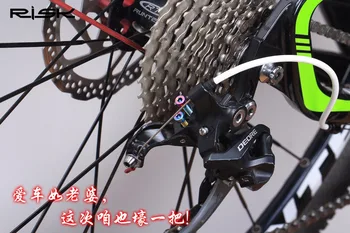 RISC de Brand 5 buc/set Bicicleta Fata / Spate Derailleur Șuruburi M4 *13.5 / 20 mm pentru MTB Biciclete XT Schimbătorului de Ajustare Șuruburi