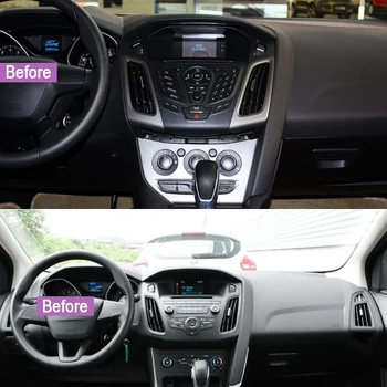 Radio auto Pentru Ford Focus 3 Mk 3 2012-2017 Android 9.0 Tesla Stil Multimedia Player Video 9.7 Inch Carplay DSP Navigare GPS