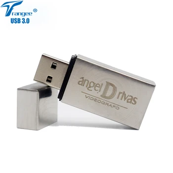 Trangee 10buc/lot USB 3.0 Flash Drive 8GB 16GB 32GB 64GB Super-viteza Pendrive Cutie de Metal Pen Drive Gratuit Logo-ul de Imprimare Cadouri