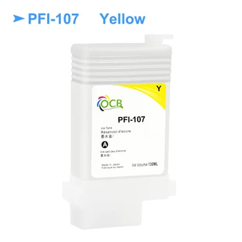PFI-107 PFI107 PFI 107 Refillable Cartuș de Cerneală Fără Chips-uri Pentru Canon iPF670 iPF680 iPF685 iPF770 iPF780 iPF785 Printer 130ML