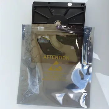 100buc Anti Static de Protectie Saci 100x150mm ESD protecție sac de 2.5 inch HDD Zip-Top cu Fermoar Top Semi-Transparent rezistent la apa